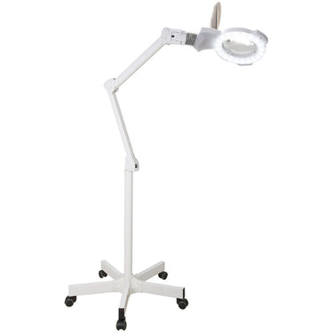 Katrin LED 5 Diopter Magnifying Lamp with Table Clamp by Silver Spa