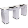 Kenna Double Manicure Table / Marble Top by HANS Equipment