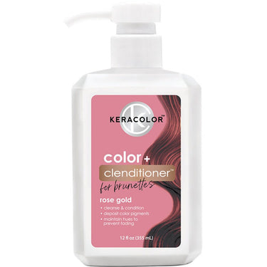Keracolor Color + Clenditioner For Brunettes - Rose Gold / 12 oz. - 355 mL.