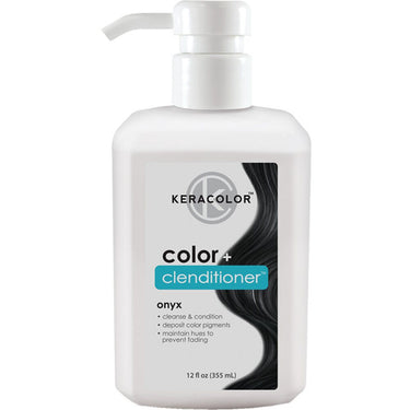Keracolor Color + Clenditioner - Onyx / 12 oz. - 355 mL.