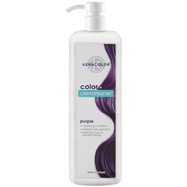 Keracolor Color + Clenditioner - Purple / 33.8 oz. - 1,000 mL.
