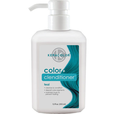 Keracolor Color + Clenditioner - Teal / 12 oz. - 355 mL.