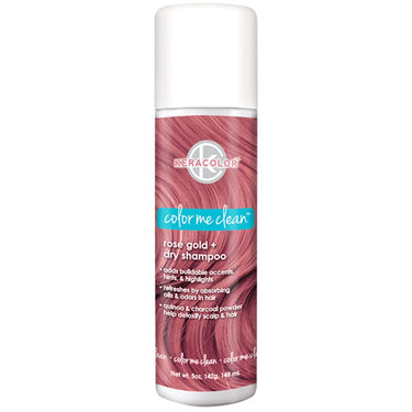Keracolor Color Me Clean Dry Shampoo - Rose Gold / 5 oz. - 142 Grams - 148 mL.
