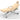 Kerstin 2-Motor Massage Table / Tilt Back / Light Beige by Silver Spa