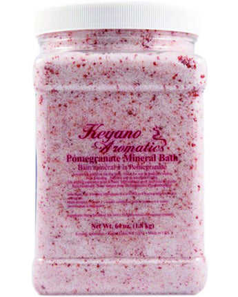 Keyano Aromatics Manicure & Pedicure - Pomegranate Mineral Bath / 1 Gallon