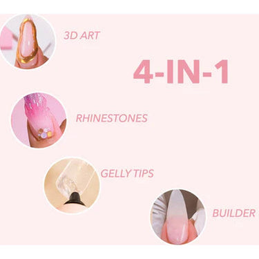Kiara Sky 4 in 1 Nail Glue / 0.5 oz