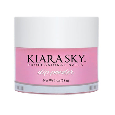 Kiara Sky Dip Powder - Ice Cream Parlour Collection - PINK CHAMPAGNE - #D565 / 1 oz.