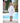 Kid's Kimono Waffle Robe / White - Ages 8-10 Years by Boca Terry