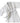 Knit Waffle Kimono Robe / White by Boca Terry