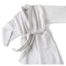 Knit Waffle Kimono Robe / White by Boca Terry