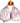 Kozi - Décolleté Neck Wrap / Material: Velour / Size: 28"L x 9"W / Color: Blush