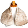 Kozi - D&eacute;collet&eacute; Neck Wrap / Material: Velour / Size: 28"L x 9"W / Color: Jute
