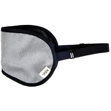 Kozi - Restoring Eye Mask / Material: Twill / Size: 9"L x 4"W / Color: Grey Heather