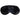 Kozi - Restoring Eye Mask / Material: Twill / Size: 9"L x 4"W / Color: Kohl