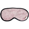 Kozi - Restoring Eye Mask / Material: Velour / Size: 9"L x 4"W / Color: Blush