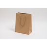 Kraft Eurotote Bags with Rope Handles - 8"W x 4"D x 10"H / 1 Case (100 per Case)