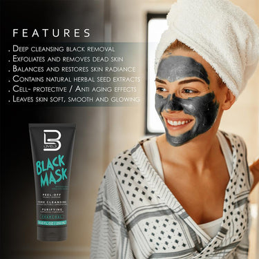 L3VEL3 Black Mask / 8.45 oz.