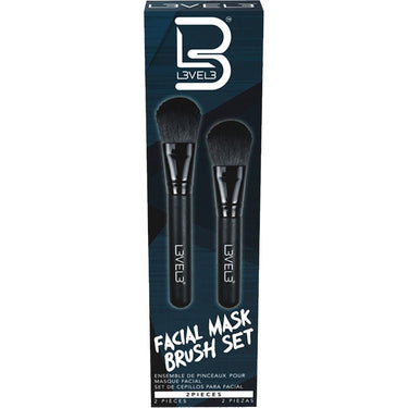 L3VEL3 Face Mask Brush Set / 2 Piece