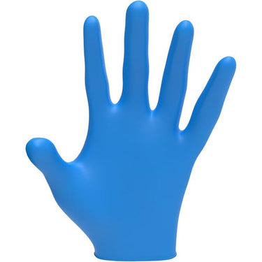 L3VEL3 Nitrile Blue Gloves - MEDIUM / 100 Pack - 3.8 mil Thickness