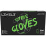 L3VEL3 Nitrile Lime Gloves - LARGE / 100 Pack - 3.5 mil Thickness