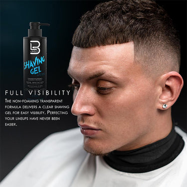L3VEL3 Shaving Gel Aqua / 3.38 oz.