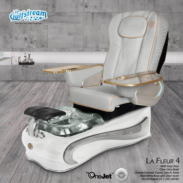 La Fleur Pedicure Spa 9500 with Shiatsu Massage by Gulfstream