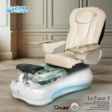La Fleur Pedicure Spa 9600 with Shiatsu Massage by Gulfstream
