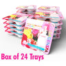 La Palm Collagen Spa 4 Step Pedi Tray - Honey No 5 / 24 Trays per Box