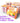 La Palm Collagen Spa 4 Step Pedi Tray - Honey Orange Tangerine Zest / Case Pack = 24 Trays per Box X 4 Boxes = 96 Trays