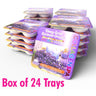 La Palm Collagen Spa 4 Step Pedi Tray - Honey Sweet Lavender Fields / 24 Trays per Box