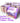 La Palm Collagen Spa 4 Step Pedi Tray - Honey Sweet Lavender Fields / Case Pack = 24 Trays per Box X 4 Boxes = 96 Trays