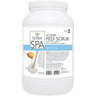 La Palm Jojoba Pedi Scrub - Gentle Foot Buffer with Aloe Vera &amp; Vitamin E - MILK &amp; HONEY - STEP 2 / 1 Gallon - 3.79 Liters