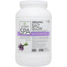 La Palm Organic Soothing Salt Glow - Water Activated, Exfoliates &amp; Softens with Aloe Vera &amp; Vitamin E - SWEET LAVENDAR DREAMS - STEP 3 / 1 Gallon - 3.79 Liters