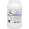 La Palm Organic Warming Butter Foot Mask - Ultra Hydrating Foot Treatment with Aloe Vera &amp; Vitamin E - SWEET LAVENDAR DREAMS - STEP 4 / 1 Gallon - 3.79 Liters