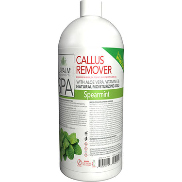 La Palm Professional Callus Remover - Ultimate Foot Callus Treatment - SPEARMENT EUCALYPTUS / 32 oz. - 946 mL.