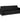 Lac Series Reception Sofa / Black by BIGA