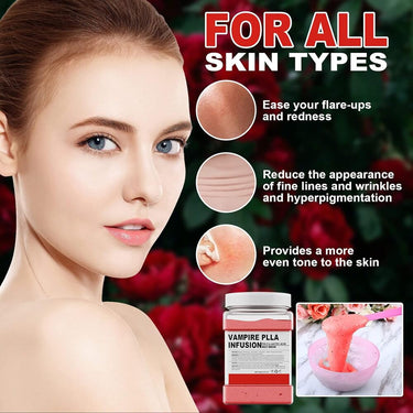 LactoBright Rejuvenating Vampire Lactic Acid Jelly Mask / 23 oz. - 650 grams by Jeluxe Masks