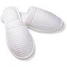 Ladies Closed Toe Slippers / Waffle White by Boca Terry