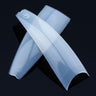 Lamour Coffin Nail Tips - Edgy Square Shape - Natural Color - Box 100 Tips