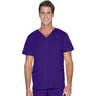 Landau Proflex Men's 4-Pocket V-Neck Top - GRAPE / Sizes S - 5XL