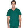 Landau Proflex Men's 4-Pocket V-Neck Top - HUNTER / Sizes S - 5XL