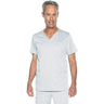 Landau Proflex Men's 4-Pocket V-Neck Top - WHITE / Sizes S - 5XL
