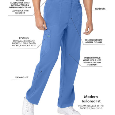 Landau Proflex Men's Straight-Leg Cargo Pants - CEIL / Sizes S - 5XL