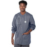 Landau Proflex Men's Warm-Up Jacket - STEEL / Sizes S - 5XL