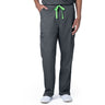 Landau Proflex Unisex Straight-Leg Cargo Scrub Pants - GRAPHITE / Sizes XS - 5XL