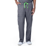 Landau Proflex Unisex Straight-Leg Cargo Scrub Pants - STEEL / Sizes XS - 5XL