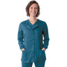 Landau Proflex Women's Snap Front Jacket - CARIBBEAN / Sizes XXS - 5XL