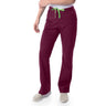 Landau Proflex Women's Straight-Leg Cargo Scrub Pants - WINE / Sizes XXS - 5XL