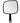 Large Hand Mirror - Black / 9"W x 12"L