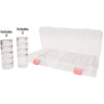 Large Stackable Jar Set / 20 Jars + Case by Fantasea